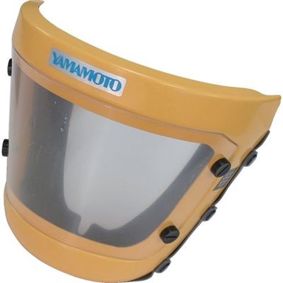 山本光学 YAMAMOTO 電動ファン付呼吸用保護具パーツ フェイスシールド KF-2W1S 1個 854-7293（直送品）