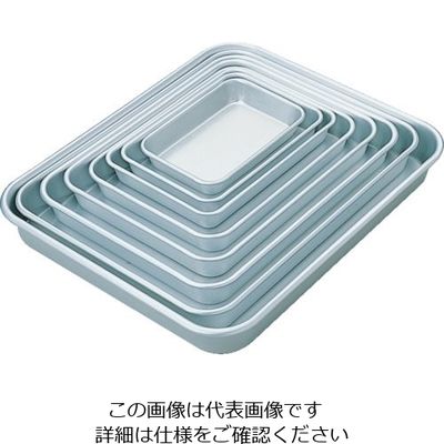 スギコ産業 スギコ アルミ標準バット 1号 373×309×43 AL-B1 1個 280-9532（直送品）