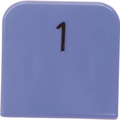 光 親子札 ブルー 1~50 KF969-3A 1箱(50組) 216-3726（直送品）