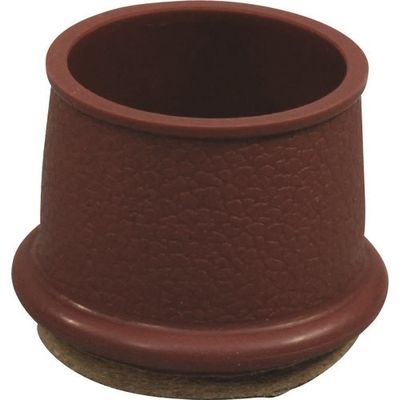 光 フェルト付フリーサイズ脚キャップバラ茶32~35用 B-FF-3235C 1セット(100個) 216-0634（直送品）