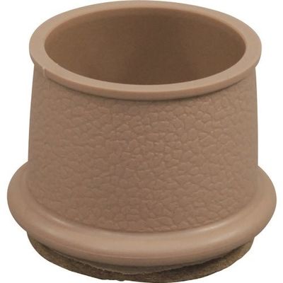 光 フェルト付フリーサイズ脚キャップバラベージュ32~35用 B-FF-3235J 1セット(100個) 215-4256（直送品）