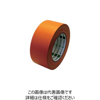 オカモト 布テープ NO111カラー オレンジ 50ミリ 111M50 1セット(30巻) 808-0952（直送品）