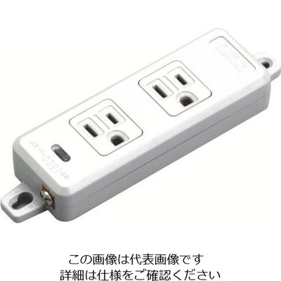 明工社 明工 OA用接地タップ2コ口コード5 MR7702TJ5 1本 802-1435（直送品）