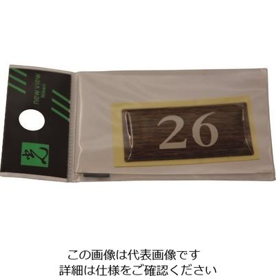 光 テーブルナンバー BJ24-6 1枚 112-9567（直送品）