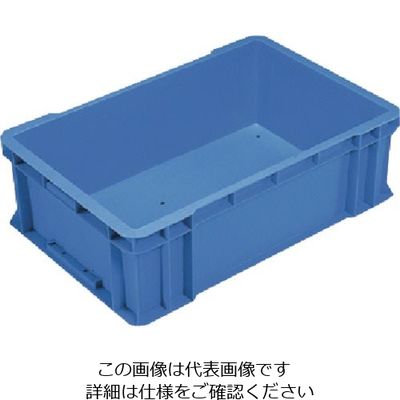 三菱ケミカル ヒシ N型コンテナ 青 N-46 B 1個 136-4751（直送品）