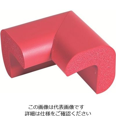 カーボーイ 安心クッション コーナー用 大 油面接着仕様 レッド AC-17YS 1個 854-7787（直送品）
