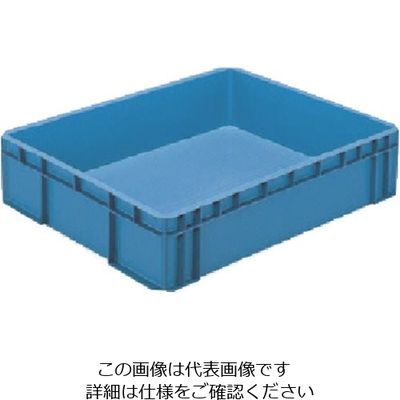 三菱ケミカル ヒシ S型コンテナ W690×D540×H158 青 S-47A B 1個 106-1978（直送品）