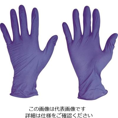 宇都宮製作 プロプラス ニトリルスムースPFアクアブルー SS NBR0356PF-BB 1箱(200枚) 208-3041（直送品）