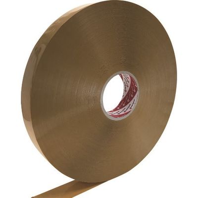 ニチバン PANFIXカートンテープ640黄土 50mm×1000m 640PF7-50X1000 1セット(5巻) 134-2642（直送品）