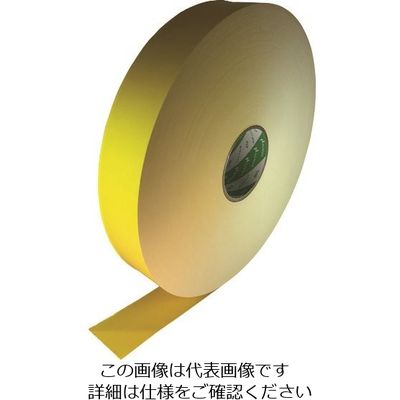 ニチバン ニュークラフトテープ305C黄 50mm×500m 305C2-50X500 1セット(5巻) 133-9332（直送品）
