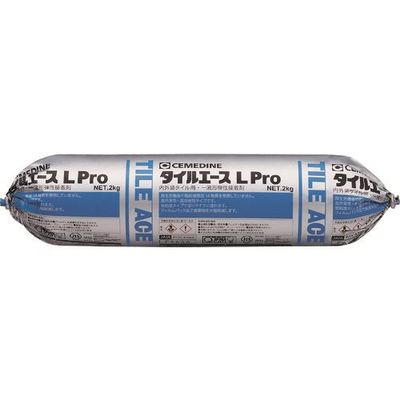 セメダイン タイルエースL Pro ブラック MP2Kg REー519 1セット(9本) 211-4338（直送品）