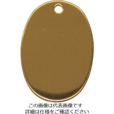 光 小判札 真鍮 ゴールド KF47-7 1セット(5枚) 216-0572（直送品）