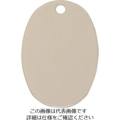 光 小判札 真鍮 ホワイト KF47-4 1セット(5枚) 215-7476（直送品）