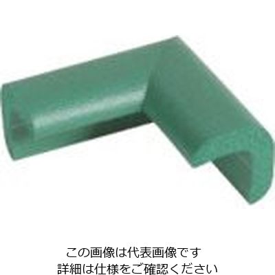 カーボーイ 安心クッション コーナー用 極細 グリーン AC76 1個 854-7888（直送品）