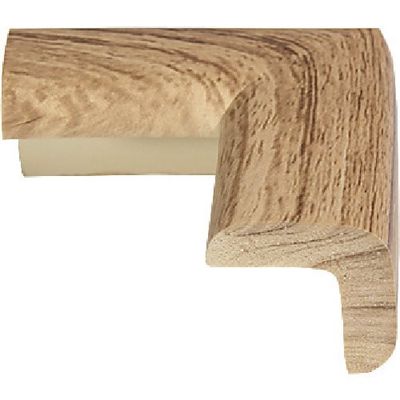 カーボーイ 安心クッション コーナー用 小 木目ダーク AC97 1個 854-7914（直送品）