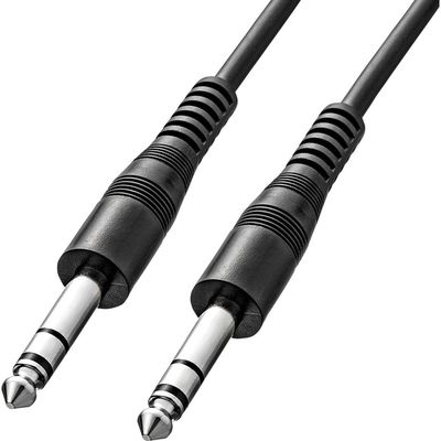 サンワサプライ 6.3mmステレオ標準プラグ(オスーオス)ケーブル (10m) MM-SPKB1-10 1個（直送品）