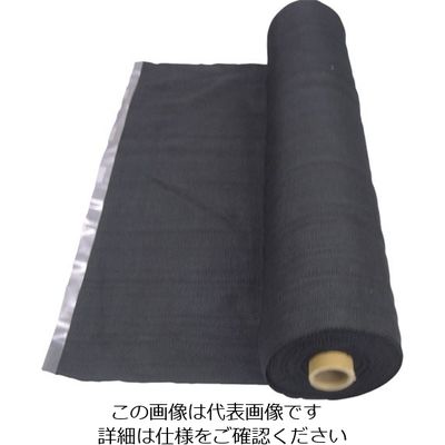 萩原工業 萩原 カーボンクロス(養生シート) Cー540 ブラック 1m×30m 1本 868-4424（直送品）
