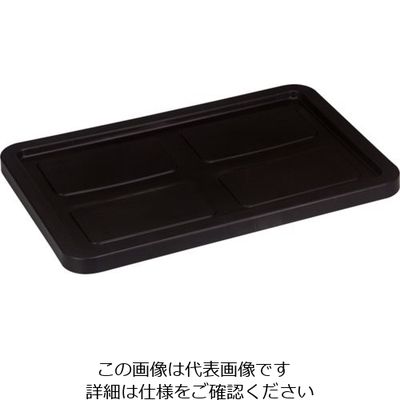 岐阜プラスチック工業 リス STE型導電性コンテナ 235714 コンテナーSTー28B蓋ー1(FC蓋)ブラック STE-28BF 1枚（直送品）