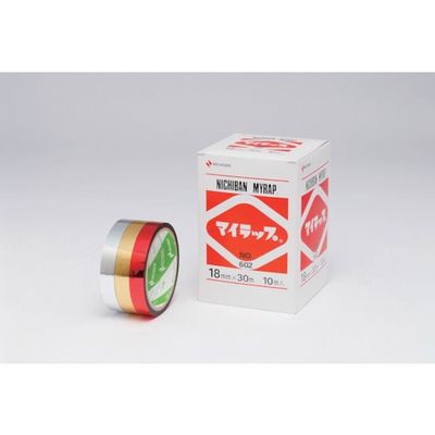 ニチバン マイラップ銀60210ー15 15mmX30m 60210-15 1セット(10巻) 121-6980（直送品）