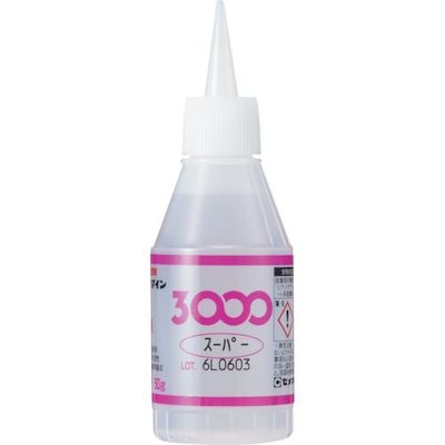 セメダイン 瞬間接着剤 3000スーパー(標準タイプ) 50g AC-019 20本（直送品）