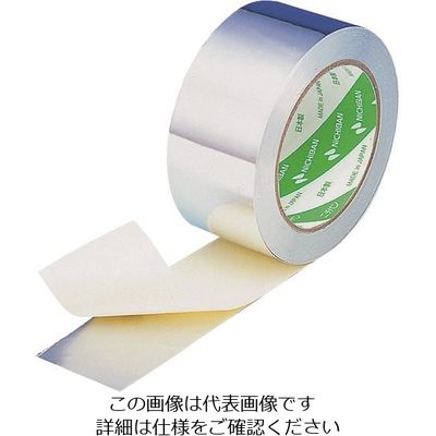 ニチバン アルミテープ961ー100 100mm×50m 961-100 1セット(12巻) 133-9292（直送品）