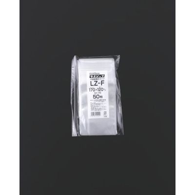 生産日本社 セイニチ チャック袋 「ラミジップ」 LZーF 平袋ナイロンタイプ 170×12 1箱(2500枚) 584-3367（直送品）
