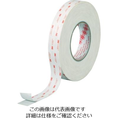 3M VHB構造用接合テープ Yー4930 19mmX66m 14巻入り 白 Y4930 19X66 1ケース(14巻)（直送品）