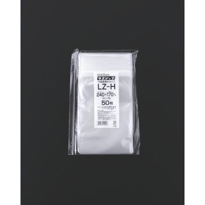 生産日本社 セイニチ チャック袋 「ラミジップ」 LZーH 平袋ナイロンタイプ 240×17 1箱(1300枚) 584-3383（直送品）