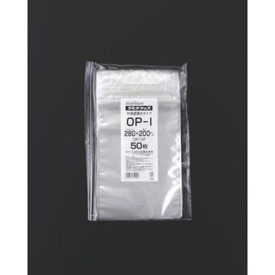 生産日本社 セイニチ チャック袋 「ラミグリップ」 OPーI 平袋タイプ 280×200 1箱(1100枚) 584-3537（直送品）