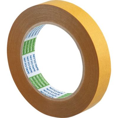 日東電工 日東 両面接着テープ No.535A 15mm×30m クリア 535A-15 1セット(60巻) 816-0330（直送品）