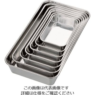 スギコ産業 スギコ 浅型長バツト 470型 468×254×77 470 1枚 297-6196（直送品）