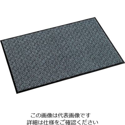 テラモト 屋内マット ライトリードマット グレー 600×900mm MR-023-040-5 1枚 782-4084（直送品）