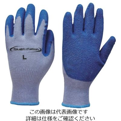 ダンロップホームプロダクツ ダンロップ ゴム作業用背抜き手袋 タフキャッチ 3双パック L 7758 1パック(3双) 854-8549（直送品）