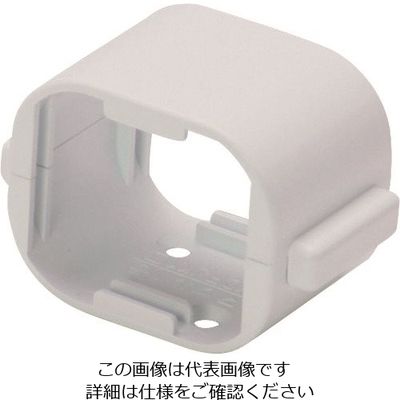 マサル工業 マサル エムケーダクト付属品 Dカップリング 3号 ホワイト MDFJK32 1個 130-0182（直送品）