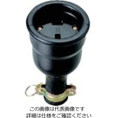 明工社 明工 防水コネクターボデー2P MC2609 1個 735-9144（直送品）