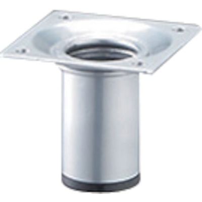 アイテック 光 スマートレグ丸脚 30×50mm シルバー KSM305-2 1セット(4本) 820-1648（直送品）