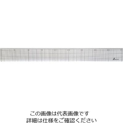 シンワ測定 シンワ 方眼直定規45cm 77097 1個 816-4396（直送品）