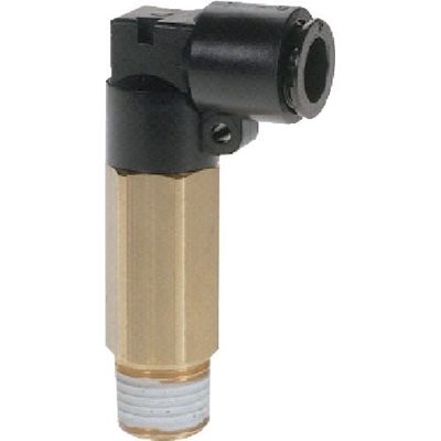 千代田通商 チヨダ フジロングメイルエルボ(樹脂) 10mm・R1/4 10R-02M2L 1個 808-3096（直送品）