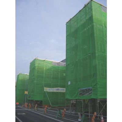 萩原工業 萩原 ターピー ソフトメッシュ グリーン 1.8m×5.1m TSM1851GN 1セット(10枚) 868-4496（直送品）