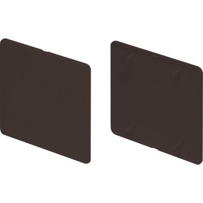 マサル工業 マサル ニュー・エフモール付属品 露出ボックス用カバー 2個用 チョコ SFBC29 1個 121-6122（直送品）