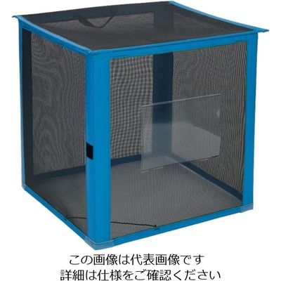 テラモト 自立ゴミネット 折りたたみ式 黒900×600×700 DS2610139 1個 127-4135（直送品）