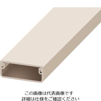 マサル工業 マサル エムケーダクト 120型 ミルキーホワイト 1m MD1203L10 1本 139-7866（直送品）