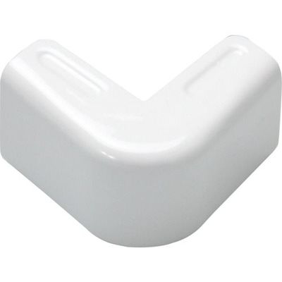 マサル工業 マサル メタルエフモール付属品 デズミ S型 ホワイト MFMD02 1個 121-2981（直送品）