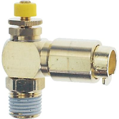 千代田通商 チヨダ タッチHスピードコントローラα(金属)メーターアウト12mm・R3/8 C12-03SCH-O 1個 808-2527（直送品）