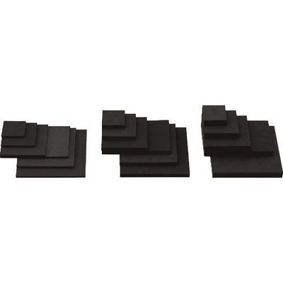 光 ポリエチレンスポンジ 200×300×20mm 黒 SR20-23 1セット(5個) 224-1389（直送品）