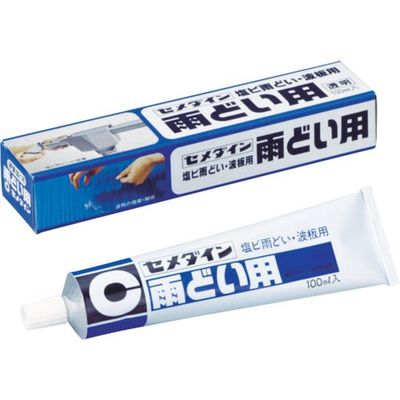 セメダイン 雨どい用 (透明) 100ml/箱 CAー118 1セット(20本) 813-5126（直送品）