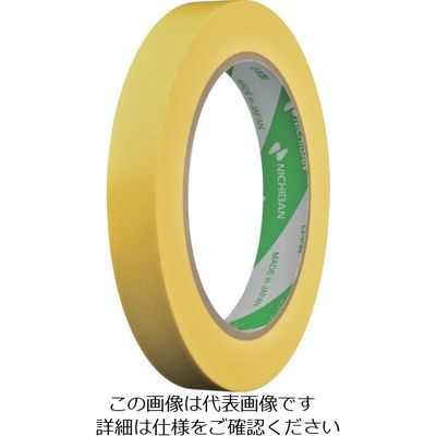 ニチバン かりとめテープ207 黄ー15mmX50m 2072-15X50 1セット(10巻) 866-6404（直送品）