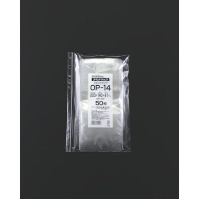 生産日本社 セイニチ チャック袋 「ラミグリップ」 OPー14 スタンドタイプ 200×14 1箱(1500枚) 584-3464（直送品）
