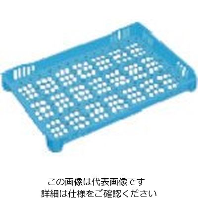 岐阜プラスチック工業 リス トレーコンテナー 239019 MKー16 青 MK-16 B 1個 868-7022（直送品）