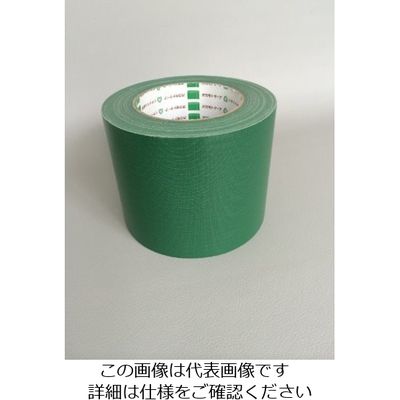 オカモト 布テープ NO111カラー 緑 100ミリ 111G100 1セット(18巻) 828-3012（直送品）